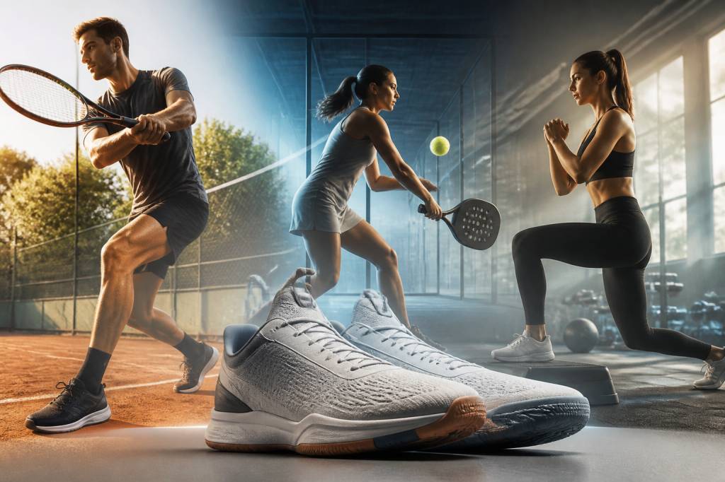 Comment choisir ses chaussures de sport selon sa foulée et son terrain pour le tennis, le padel et le fitness en 2026