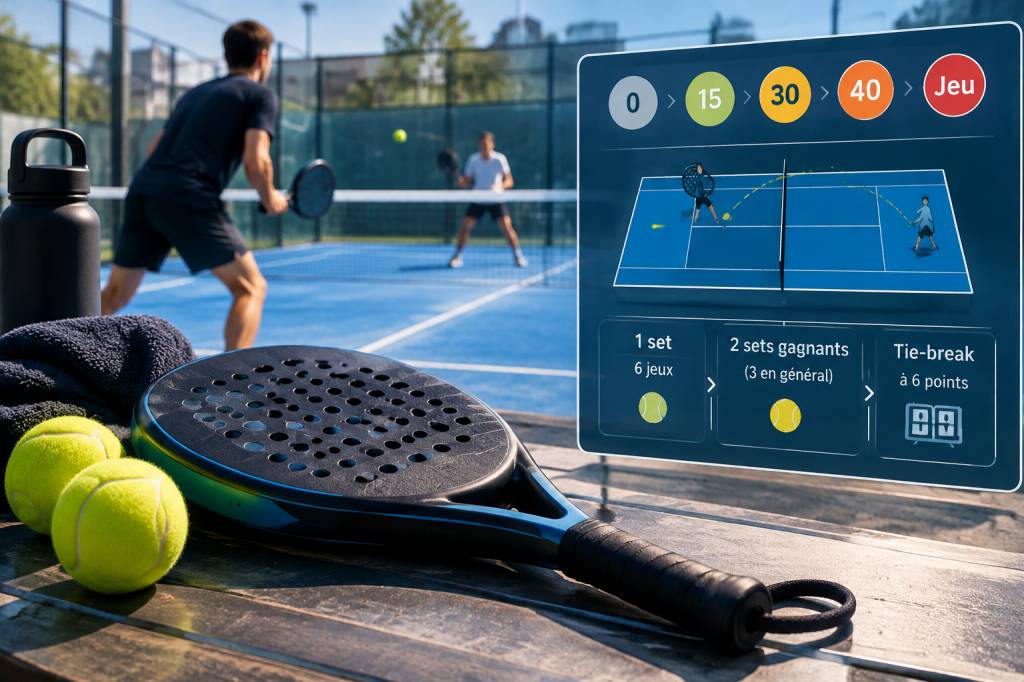 Barème points padel : comment fonctionne le comptage des points ?